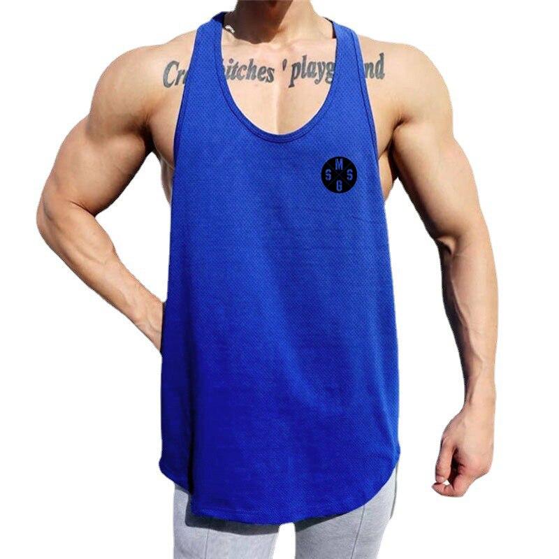 Do The Work  Muscleguys Summer Running Printed Quick Dry Mesh Bodybuilding Fitness Fasion Breathable Workout Tank Top