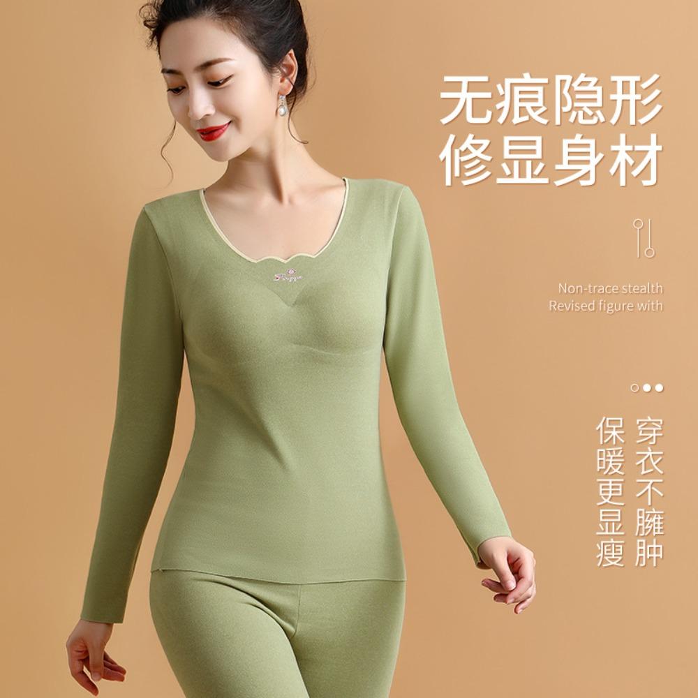 

Осенне-зимнее новое термобелье с длинными рукавами, бесшовное распределяющее катионное двухстороннее бархатное термобелье с длинными рукавами XL