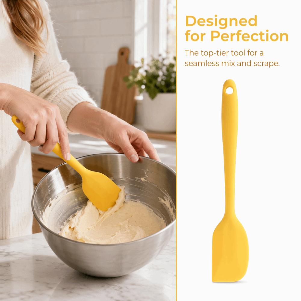 Heat Resistant Cold Resistant Silicone Kitchen Spatula Baking Scraper Home Restaurant Hotel