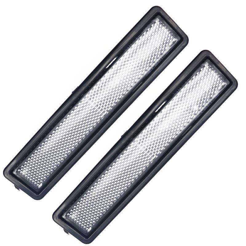 

2 шт. Автомобильный задний левый правый указатель поворота габаритный фонарь линза лампы для BMW E30 E32 E34 318i 318is 325es 325i 63 14 1 377 849 белый