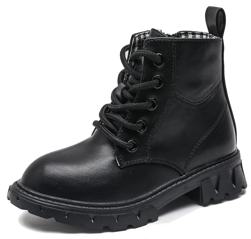 DADAWEN Short Boots for with Easy to Put On and Take Easy to Walk Great for Birthday 20cm Kids, Unisex, Lace-up Boots, Zipper, Off, in, Recitals,