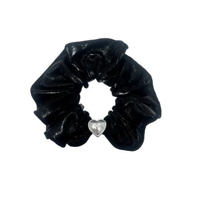 SENTIMENTS NO.361 [black] SCRUNCHY HAIR SHINE BLACK HEART