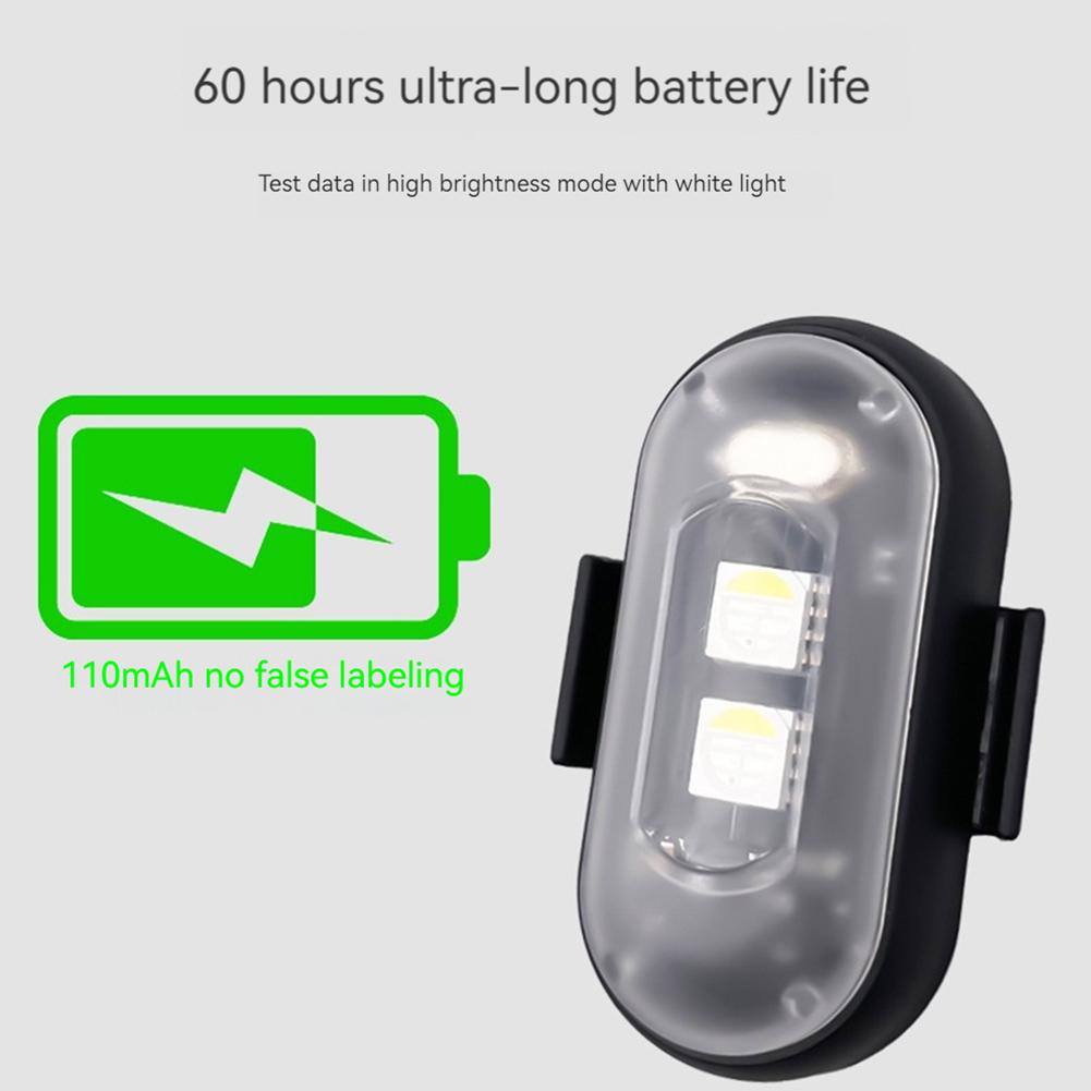 Wireless LED Strobe Lights IP65 Waterproof Car Decor Atmosphere Light Rechargeable for Car Drone Truck Motorcycle Aircraft Bike