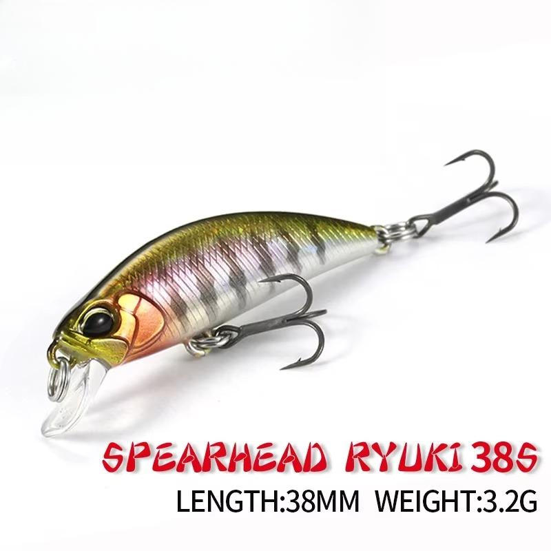 ALASICKAHot 38mm 3.2g Mini Sinking Minnow Fishing Lures Jerkbaits Peche Artificial Bait Wobbler Lure for Trout Bass Carp Fishing