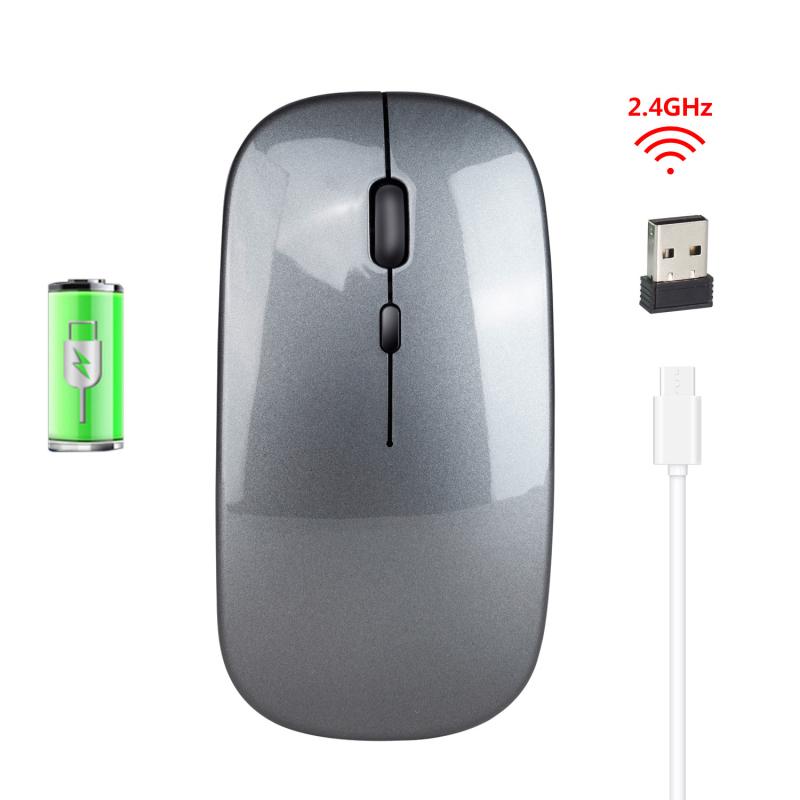 M80 2.4G Wireless Rechargeable Charging Mouse Ultra-Thin Silent Office Notebook Opto-electronic
