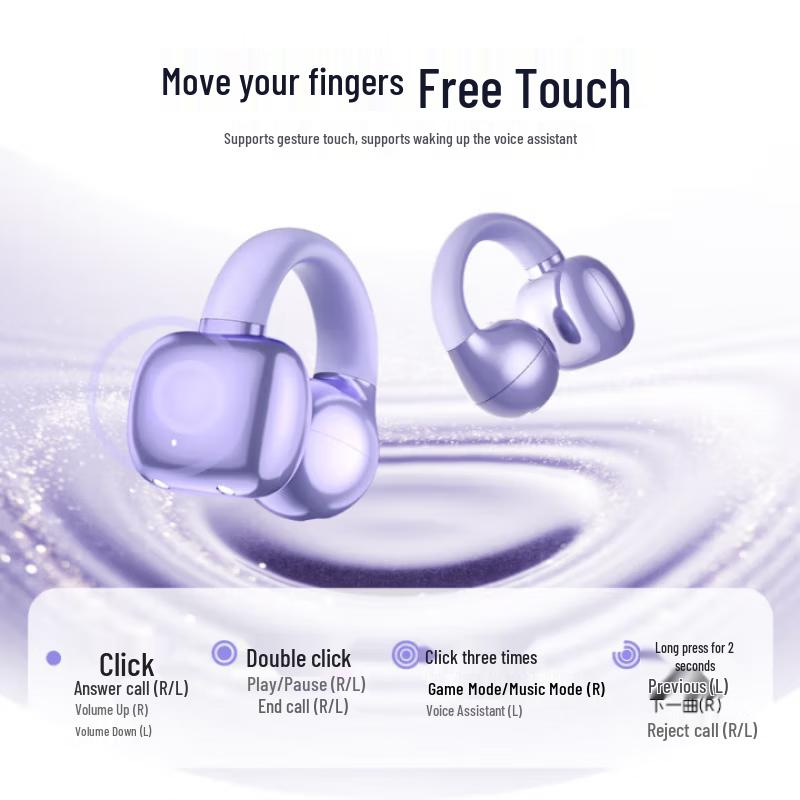 Newmine S7 Open-Ear AI Bluetooth Headphones