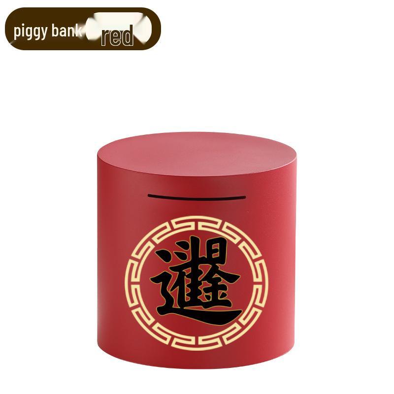 2025 Ulusal Trend Tarzı Kırılmaz Kumbara - Yetişkinler ve Çocuklar İçin - Şanslı Tasarruf, Kalınlaştırılmış Tasarım