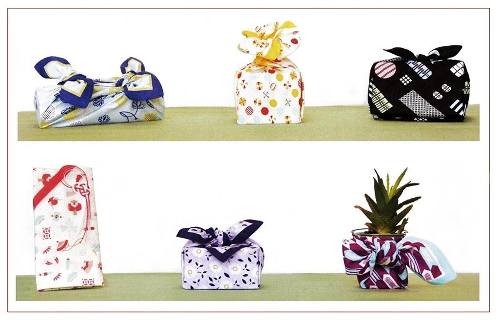 Miyamoto Kenema Small Furoshiki for Lunch Japanese Cherry Blossom and Rabbit Made in Japan (Wrapping Cloth) Boxes, Hand-Printed Pattern, Design,