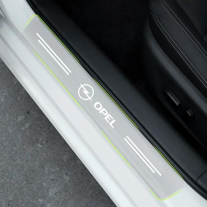 Car threshold anti-scratch protective film For Opel insignia Astra H G J Antara vectra Vivaro corsa c d zafira b Car Styling