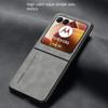 Luxury Lambskin PU Leather Cover for Motorola Razr 50 Ultra Moto Razr50 50 Ultra Razr 40 2023 Shockproof Hard Plastic Phone Case