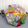 1pc Day in the Life of Sailor Moon Automatic Opening and Closing Umbrella - Suitable for Various Occasions, Outdoor Activities, Lightweight and D