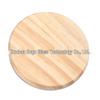 Tapa de Madera de Pino Grabada para Vasos de Vidrio con Anillo de Silicona de Grado Alimentario, Descuentos Disponibles por Cantidad