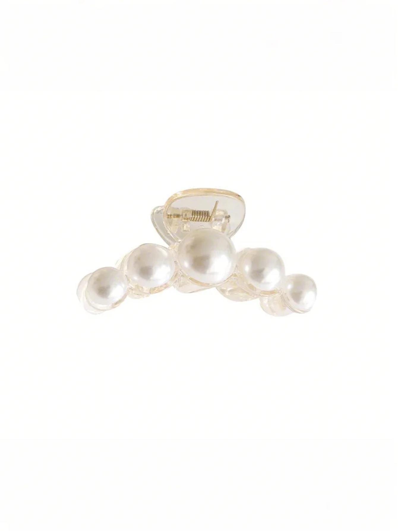 

1Pcs Fashion Vintage Pearls Hair Claws For Women Hair Accessories