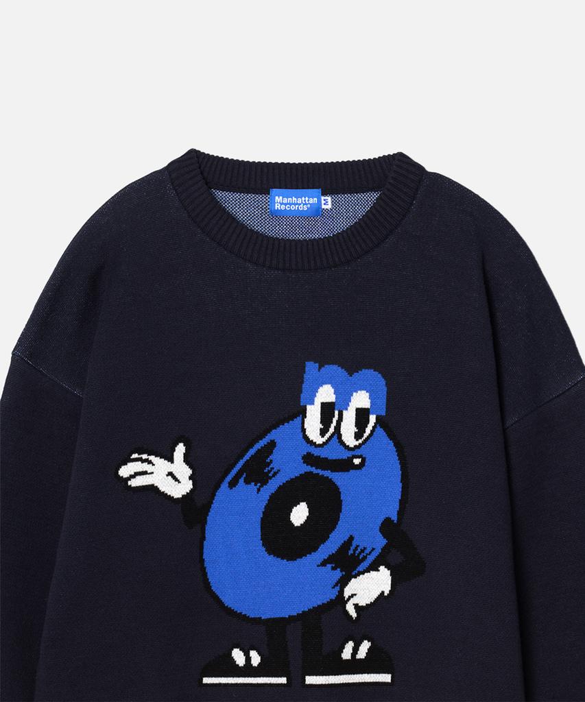Maenhatanlekojeu M Character Knitwear - Navy
