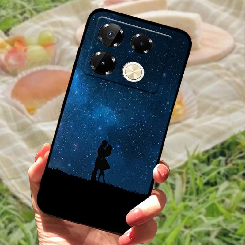 

For Infinix Note 40 Pro 4G Case Silicone TPU Protective Cover Fashion Marble Phone Covers for Infinix Note40 Pro X6850 Bumper Note 40 Pro 4G