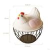 Chicken Egg Basket Countertop Collecting Holder Fresh for Kitchen