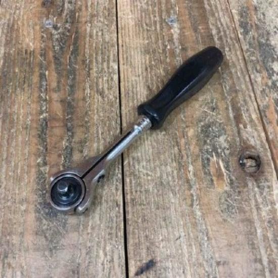 Snap On 3/8" Hard Ratchet handle TM737 Used BLK