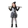 Costumi per bambini di Halloween costume da clown festa circense vestito da mago vestito per bambine spettacolo di carnevale