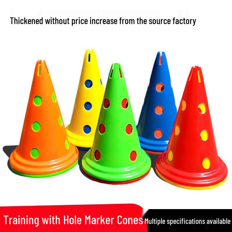 Football Training Cones: 18cm Markers, 50cm Obstacle Cones, Road Cones, Ice Cream Shaped Cones