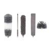 Washable Detachable Ceiling Dust Brush Soft Microfiber Duster Brush Adjustable Length for Ceiling Narrow Corner Cleaning