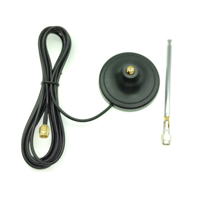 Telescopic Antenna with Large Suction Cup