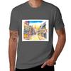 New Orleans Bourbon Street Scene at Sunrise T-Shirt boys whites Short sleeve tee quick drying graphics men clothings