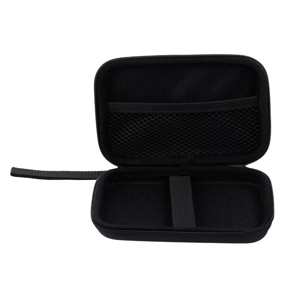 External Hard Drive Disk Case Shockproof  2.5in  with Mesh Pocket and Soft Inner Fabric Carrying Case for Travel and