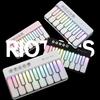 LED Rainbow-colored Keys Electronic Keyboard Kids Cartoon Piano Keyboard Music Baby Instrument Music Educational Toys Kids Gifts