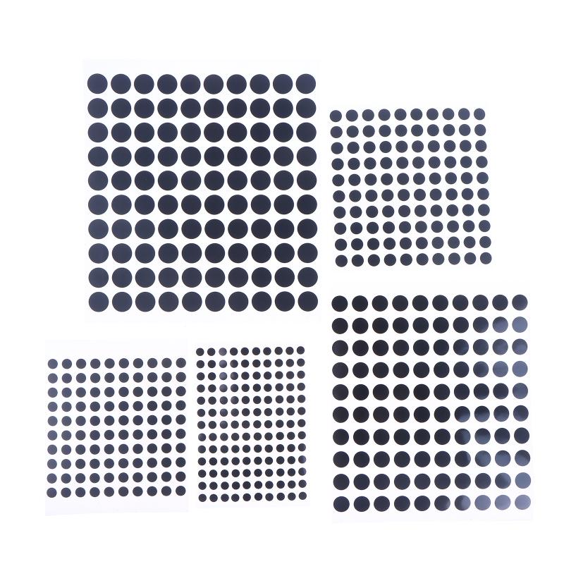 New 100pcs Black Light-Blocking Stickers For VR Glasses AI Intelligent Glasser Record Video Shading Sticker Privacy Stickers