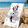 Pink Mouse Artwork Printed Microfiber Beach Towel, Soft And Absorbent, Quick-Dry, Ideal for Summer Travel, Beach Essential, Swimming Pool