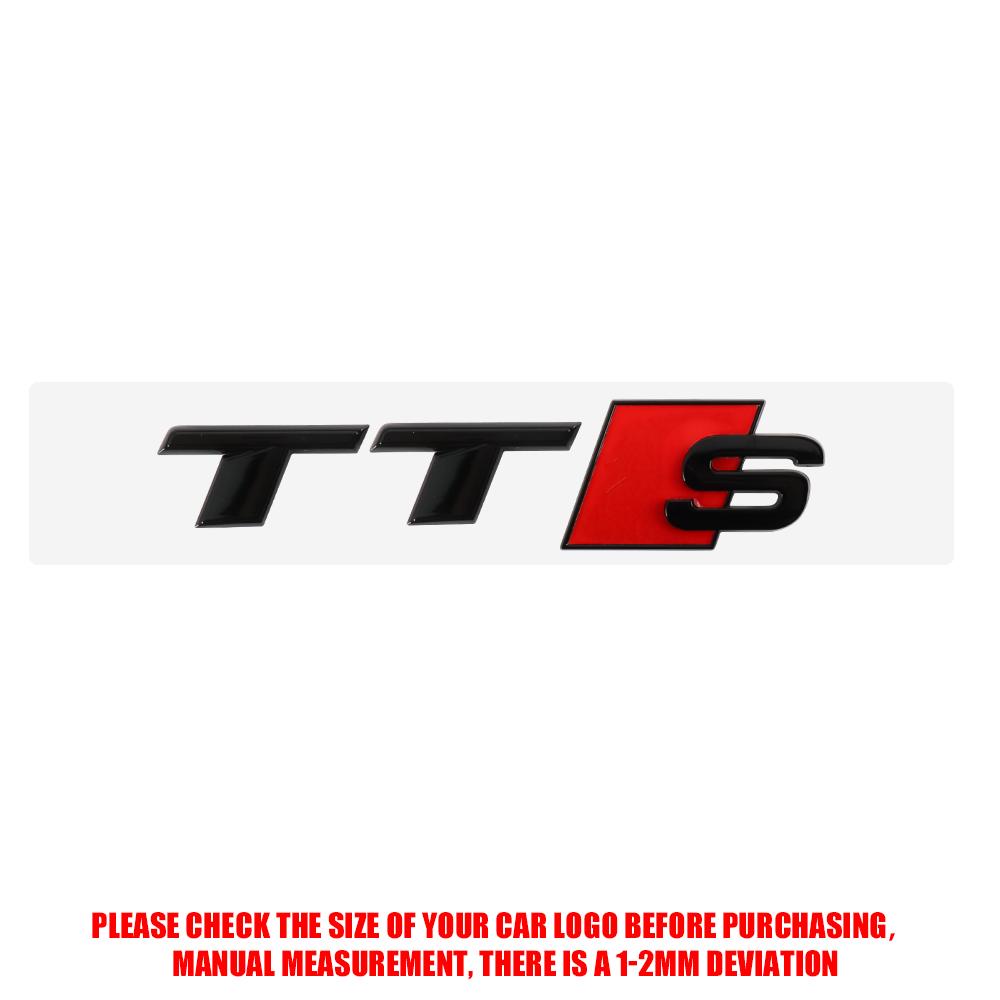 2026 3D ABS Car Body Rear Trunk Emblem Sticker Decoration Center Cover For 4HGUE A4 B8 A3 8P A6 C7 8V B9 B7 B6 C6 A5 Q5 C5 A1 Q3 C8 TT