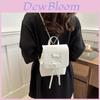 Simple And Casual Korean Style Ballet Bow 2024 New Trend Fashion Shoulder Backpack For Women