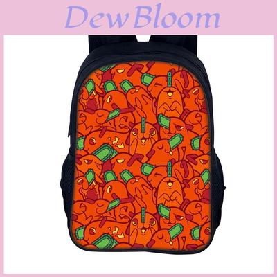 Chainsaw Man Pochita Backpack For Students With Nylon Material And Dual Shoulder Straps