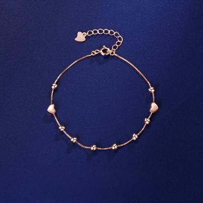 Love Round Bead Bracelet Women's Simple Fashion Niche Exquisite Personality Design Sense Love Bracelet