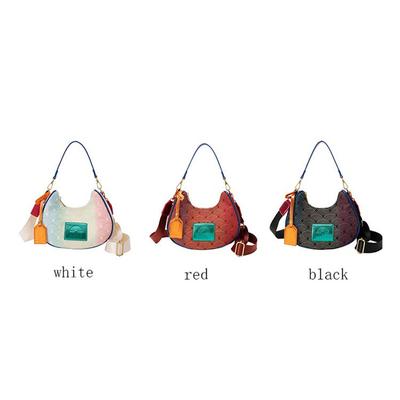 Women's Underarm Bag With Niche Design Gradient Versatile Shoulder Bag K-G Textured Crossbody Bag