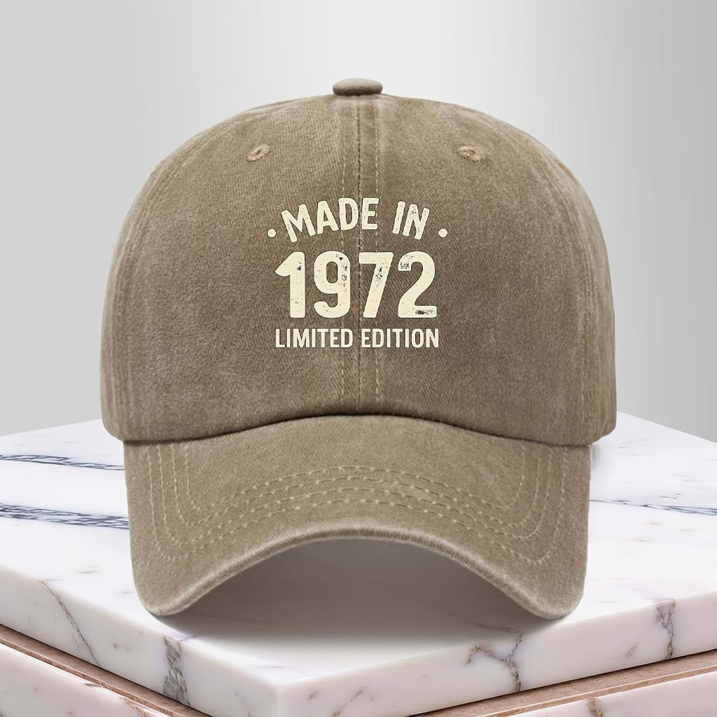 Baseball Cap Retro Old Casual Hat Men and Women Same Style Party Personality Hip-hop Hat Light Peaked Cap