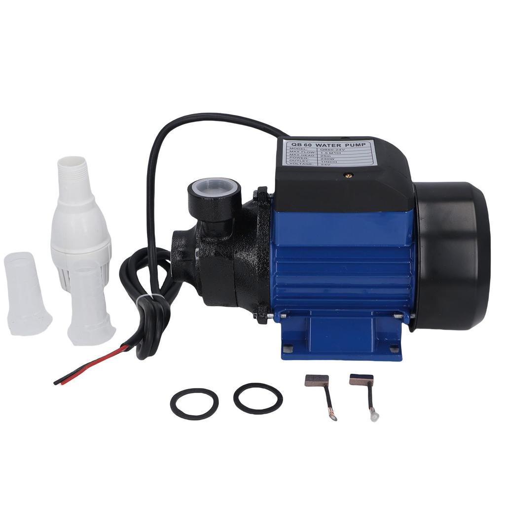 Solar Well Pump 230W 25 Meter Head Large Flow Double Ball Bearing Design Solar Water Submersible