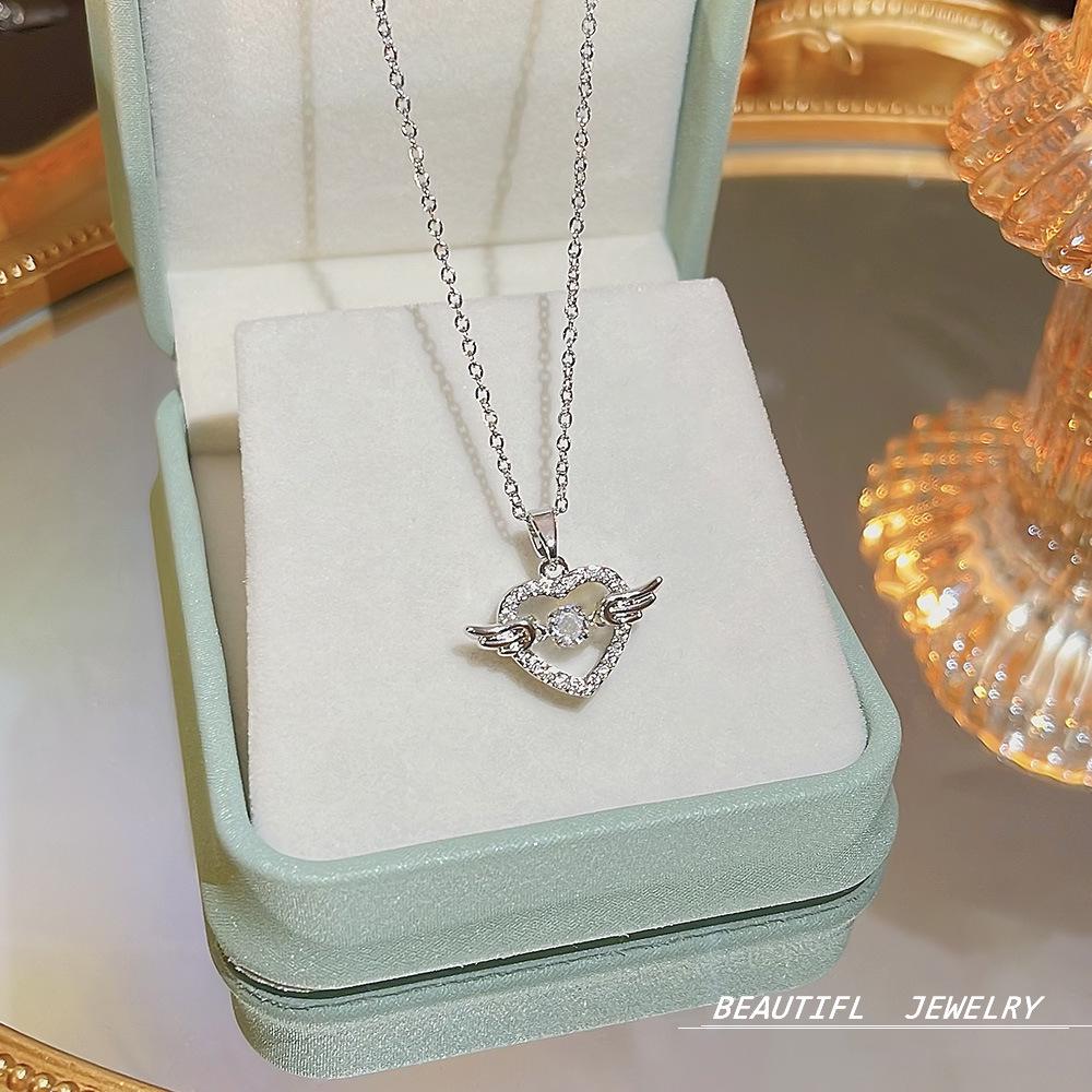 

Высококлассное ожерелье-подвеска из титановой стали - Универсальное, не выцветающее, нишевая мода для женщин