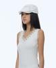 Gillaakaibeu Archive Logo Lace Hunting Cap_White