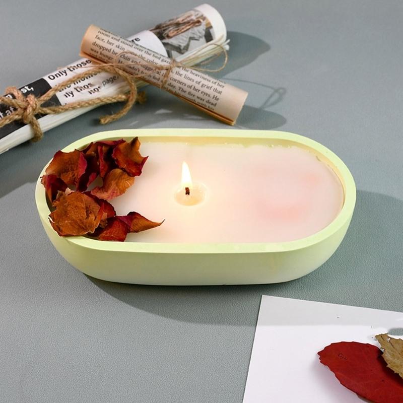 Candle Jars and Storage Pots Mold Multiuse Silicone Candle Pots Mold for Homemade Vase and Candle Holder Container