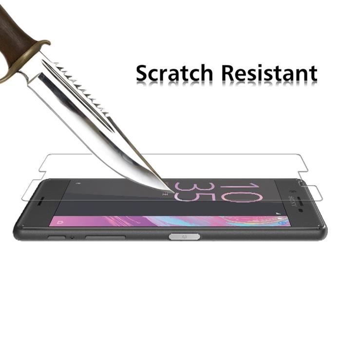 SONY XPERIA X Tempered Glass - Ultra Resistant Screen Protector Glass Film [Phonillico®]