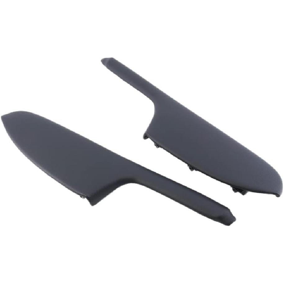 BlackCar Türgriff-Abdeckung für die hintere linke und rechte Tür, Armlehnen-Abdeckung für die hintere Türverkleidung, Kompatibel mit Honda Accord 2013-2017