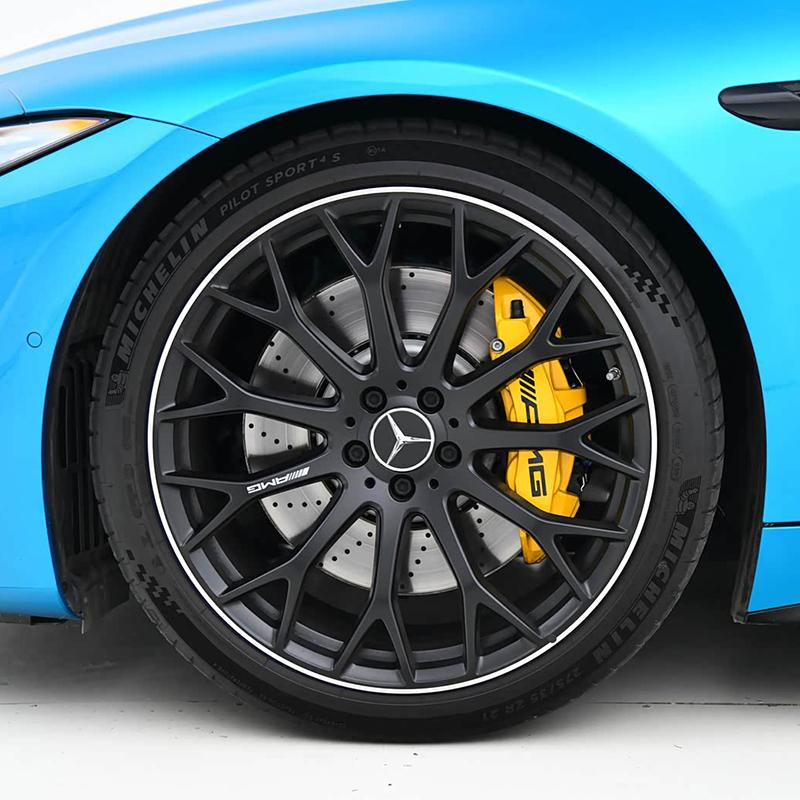 ABS Car Wheel Center Hub Caps 4PCS 56MM 60mm 75MM For Mercedes Benz AMG W203 W206 W220 W205 W211 GLA GLC Emblem Tire Rim CoversA