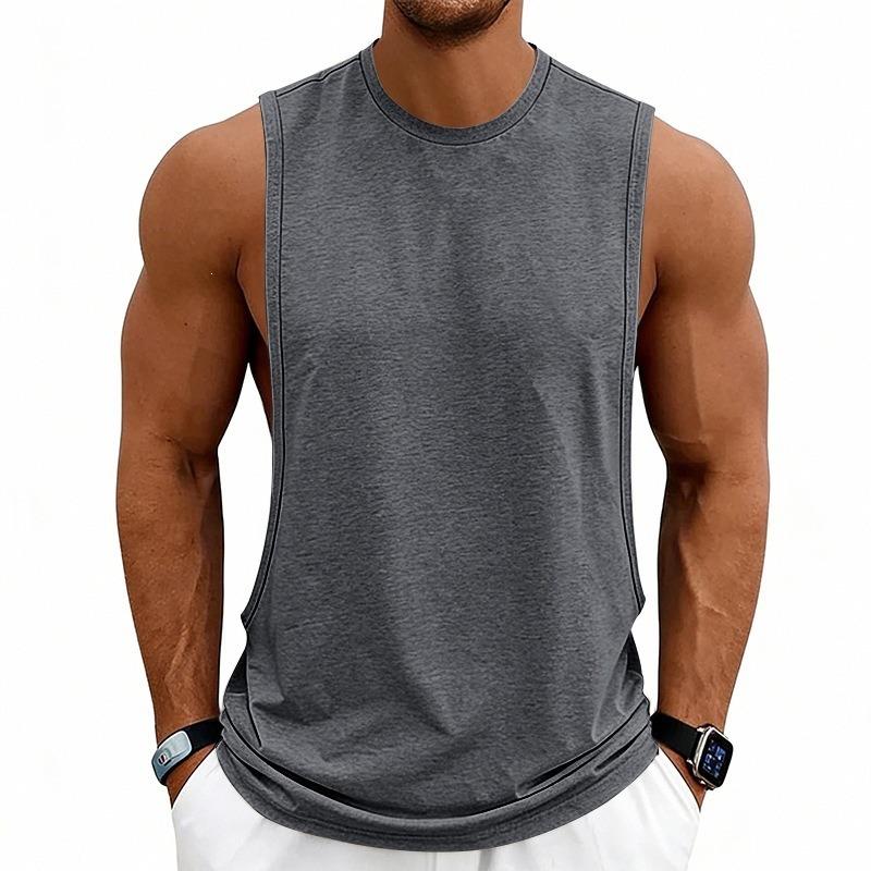 Men Loose Summer Sports Tank Top Gym Fitness Basketball Training Vest