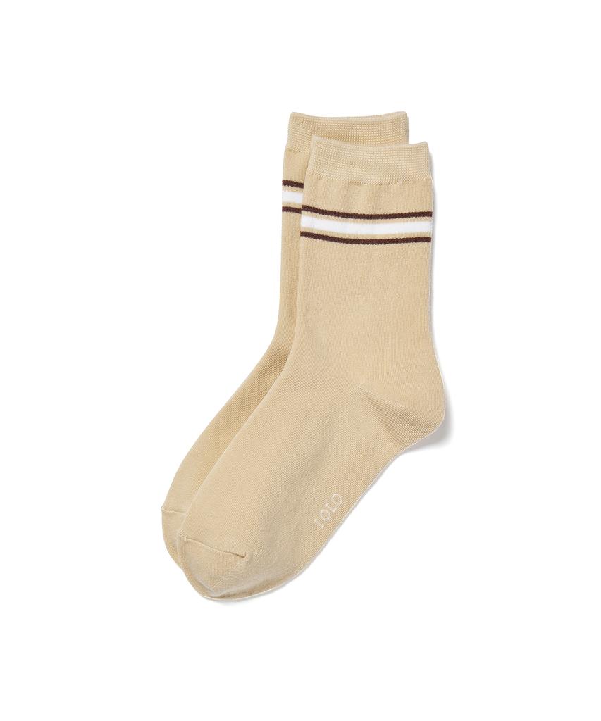 IOLO Line Socks_Beige