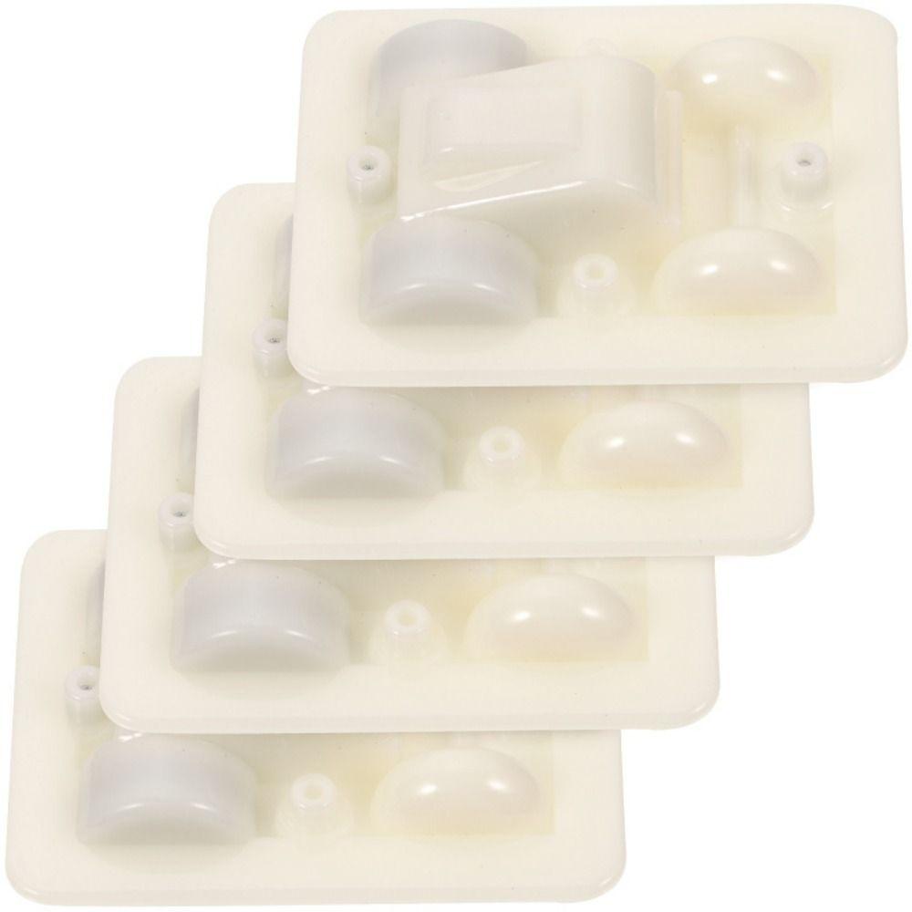 

Friction Powered Pullback Car Base Blank Pull Back Vehicle Base Cars Pull Back Base Accessories 5pcs