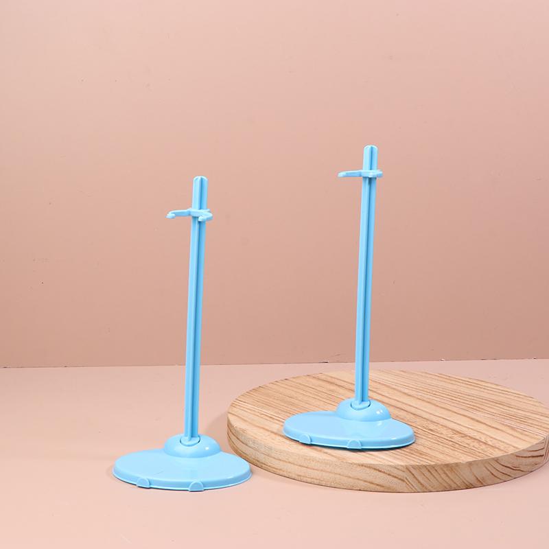 2Pcs Transparent Stand Support For Dolls Holding Clear Color Toy Figure Display Holder 1/6 Doll Prop Up Mannequin Model