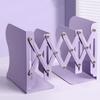 Foldable Display Bookshelf Retractable Bookstand Multifunction File Sorter Rack  Book Holder