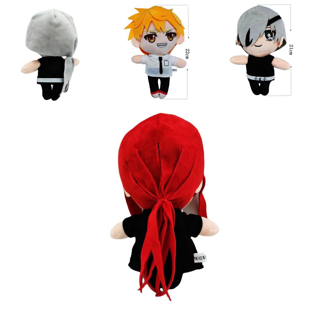 Adorable Chainsaw Man Plush Toy Denji Power Quanxi Makima Pochita Soft Cuddly Kids Gift
