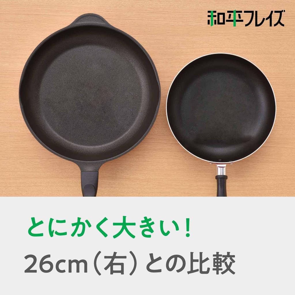 Wahei freiz Frying Vegetable Chinese BIG For Gas Fire Titanium Barrier Coat Pan, Stir-Fry, Food, Stir-Fry Pot, Calvik, 32cm, Size, Only, RA-9691